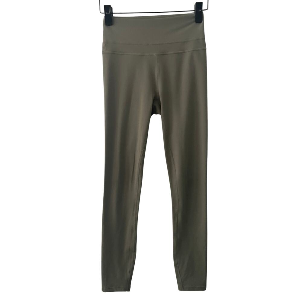 Varley Biona Gravity Sage Green High Rise Leggings XS Yoga Pilates Athleisure